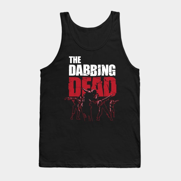 Dabbing Dead Zombie T-shirt Tank Top by vo_maria